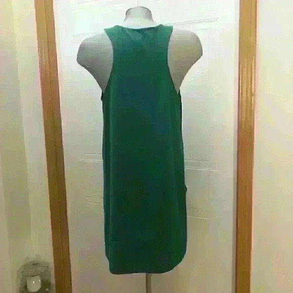 Leith Nordstrom Dress Pullover Mini Green  Sleeveless Shift - Picture 8 of 8